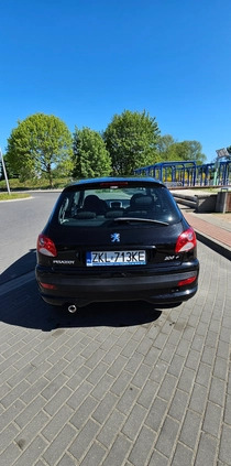 Peugeot 206 plus cena 11500 przebieg: 70400, rok produkcji 2009 z Kołobrzeg małe 79